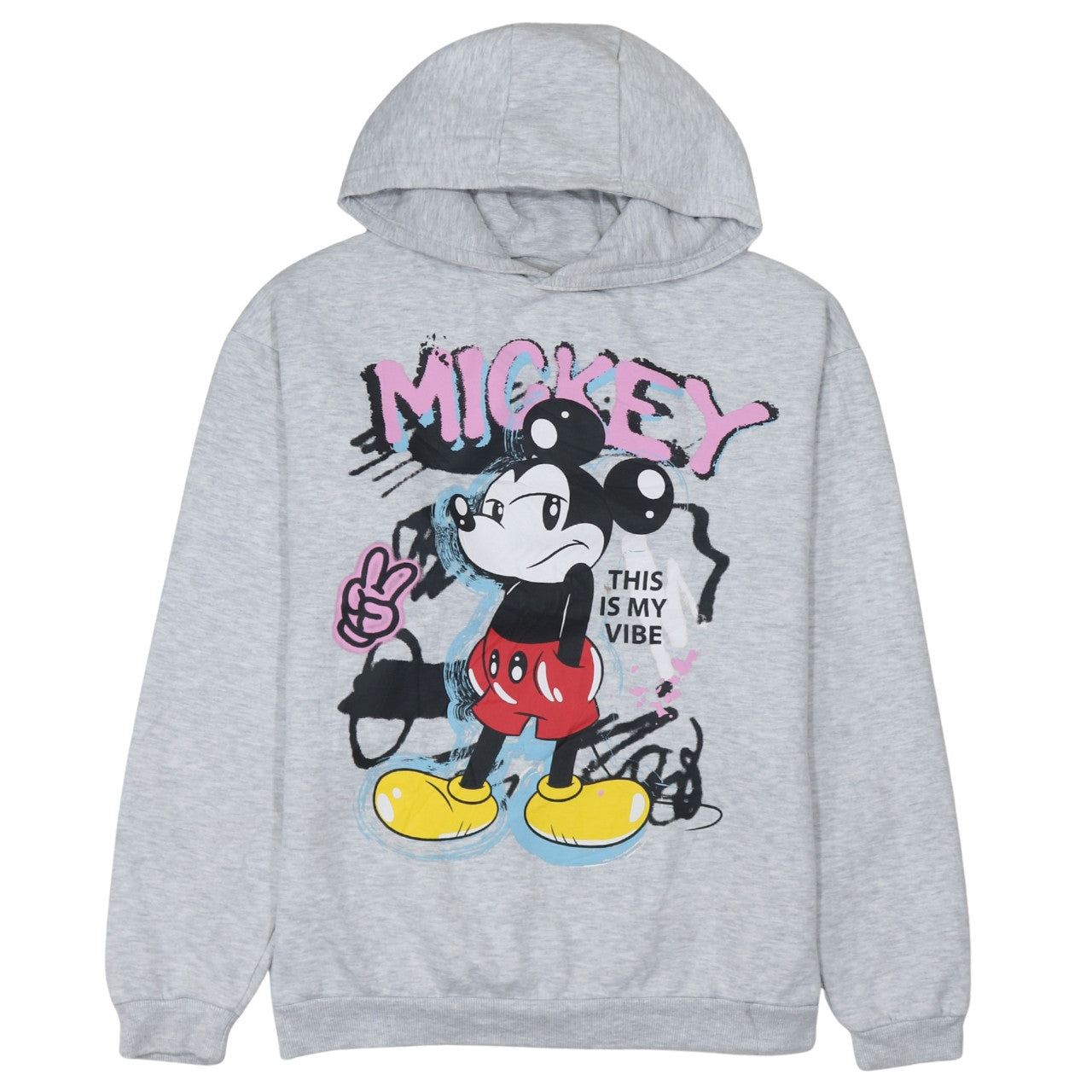Teens UK Size 14 Disney Grey Pullover Hoodie