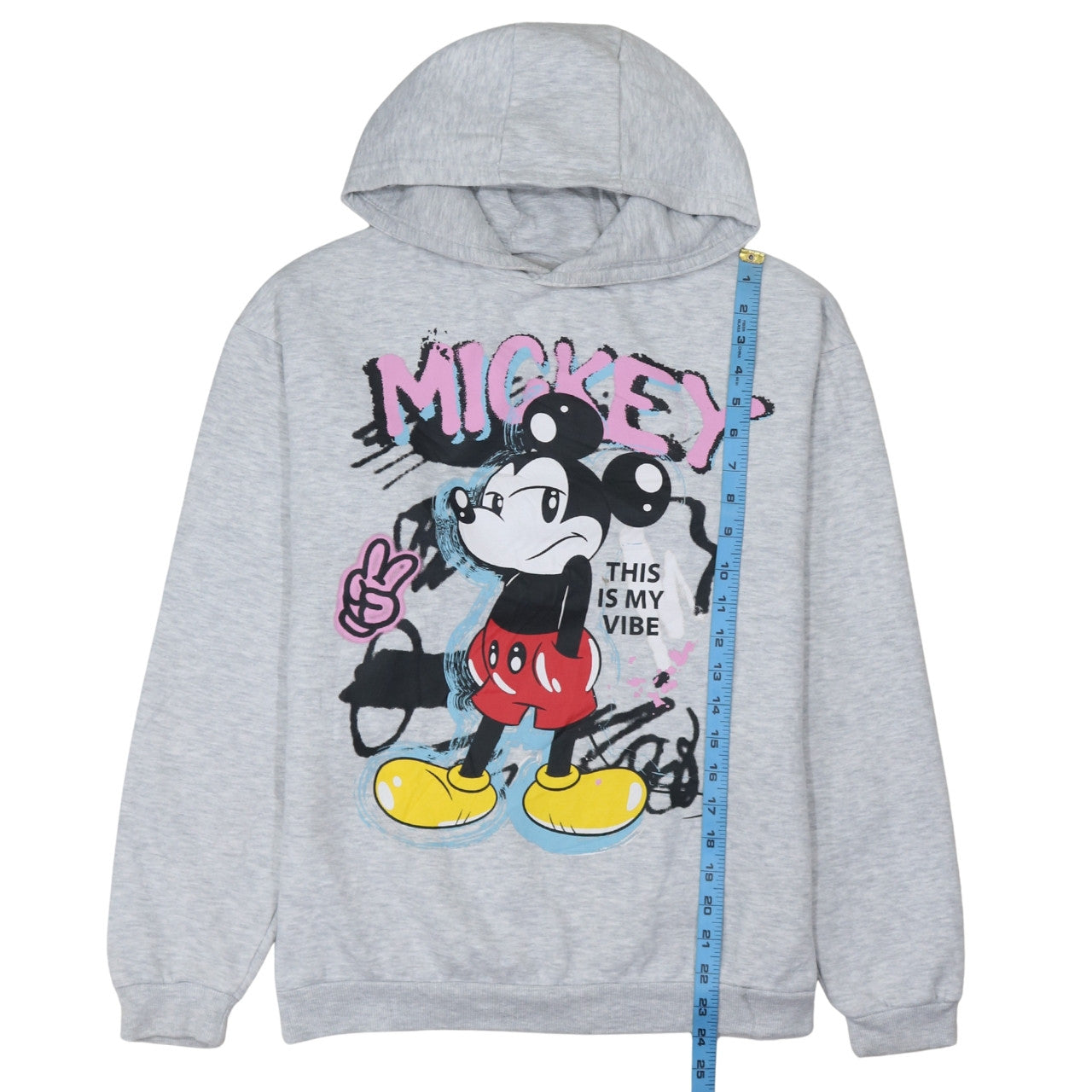 Teens UK Size 14 Disney Grey Pullover Hoodie