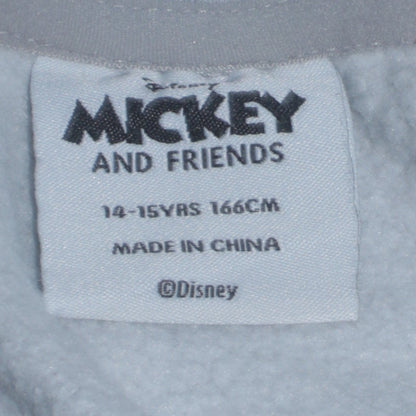 Teens UK Size 14 Disney Grey Pullover Hoodie