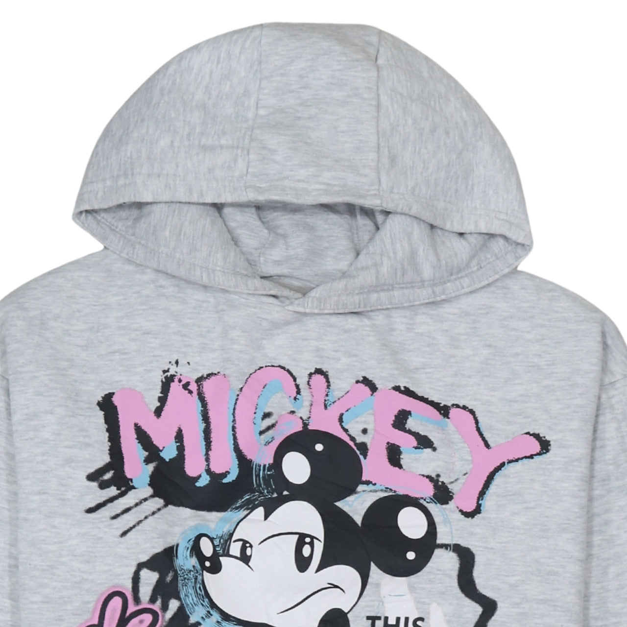 Teens UK Size 14 Disney Grey Pullover Hoodie