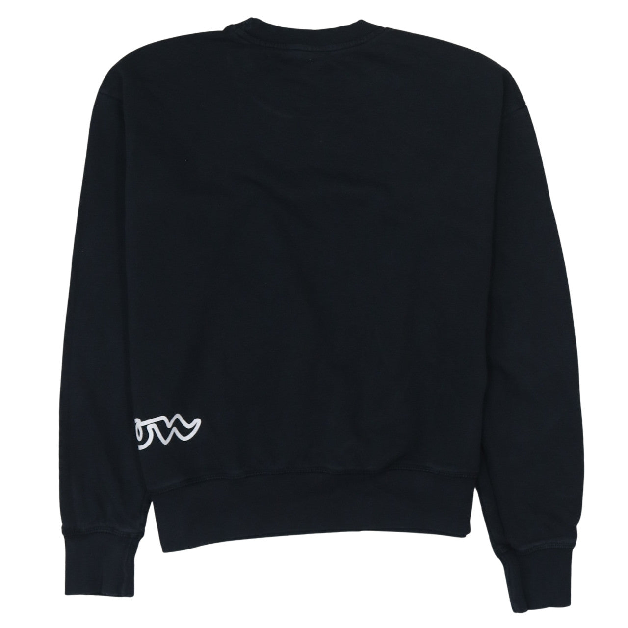 Womens UK Size L Champion Black Pullover Sweatshirt
