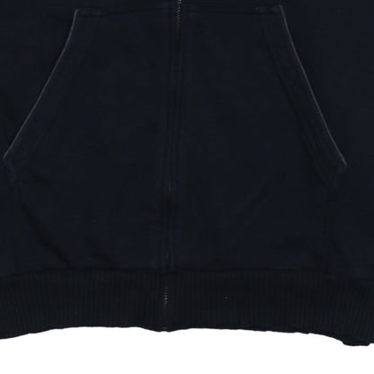 Champion Men’s Black 2XL Track Jacket Full Zip Cotton Blend