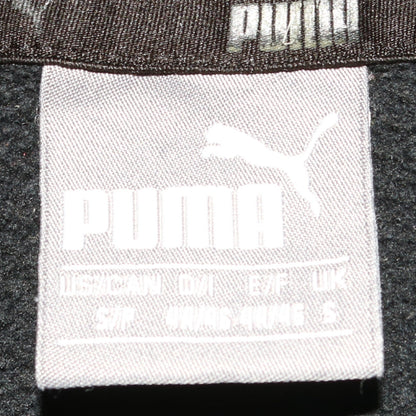 Mens UK Size S PUMA Black Pullover Hoodie