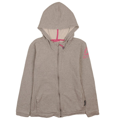 Girls UK Size 13-14 Years Reebok Grey Full Zip Hoodie