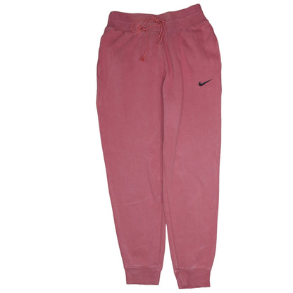 Womens UK Size M Nike Regular Fit Sweatpants Pink Trousers