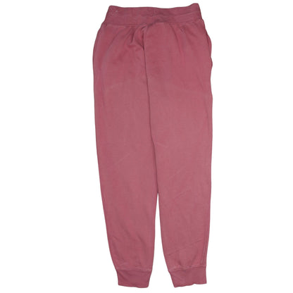 Womens UK Size M Nike Regular Fit Sweatpants Pink Trousers