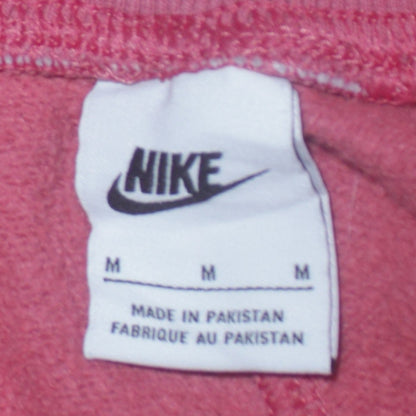 Womens UK Size M Nike Regular Fit Sweatpants Pink Trousers