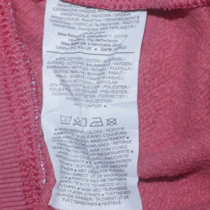 Womens UK Size M Nike Regular Fit Sweatpants Pink Trousers
