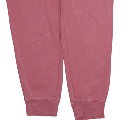 Womens UK Size M Nike Regular Fit Sweatpants Pink Trousers
