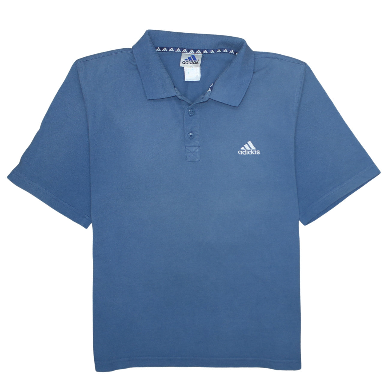 Mens UK Size M adidas Cotton Blend Polo Shirt
