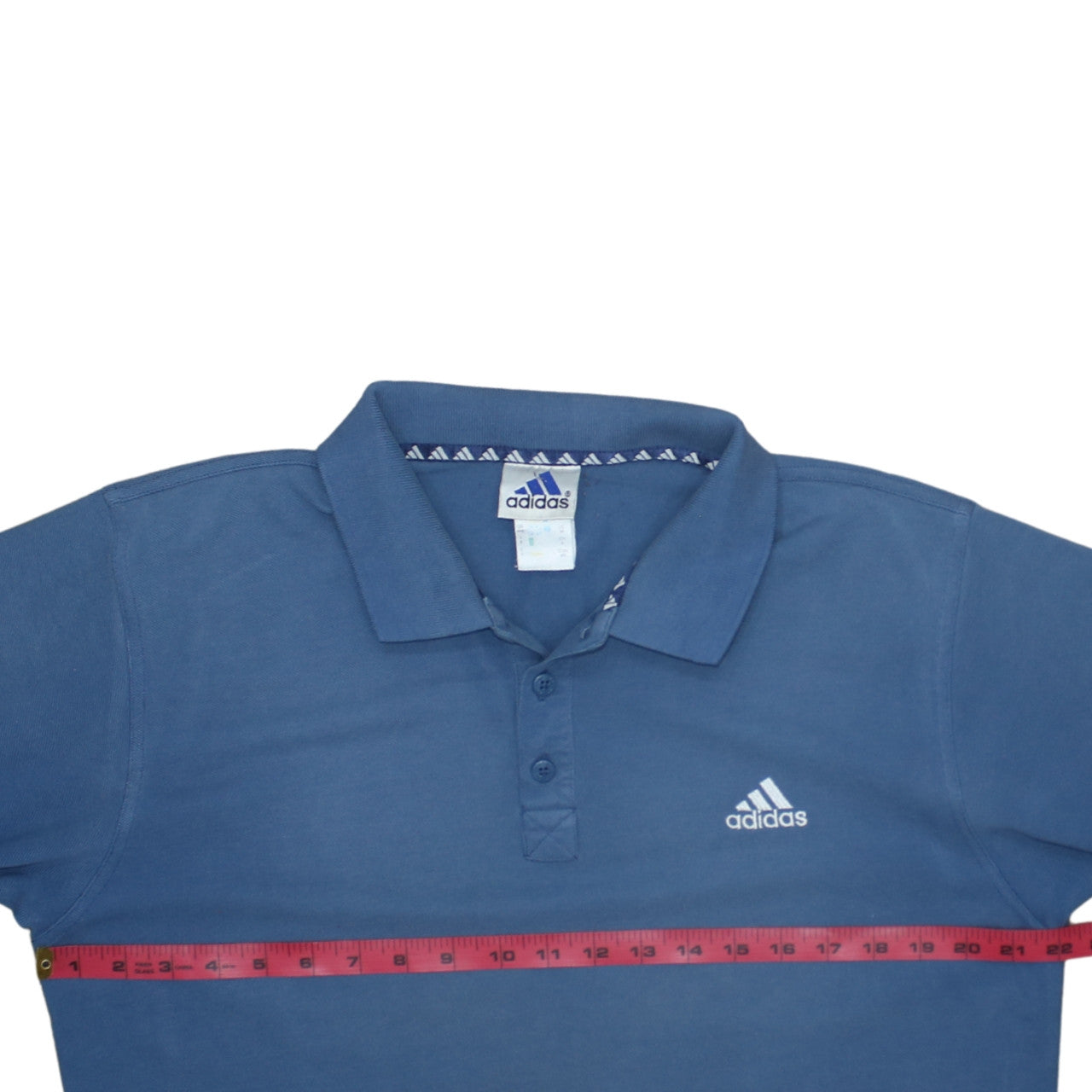Mens UK Size M adidas Cotton Blend Polo Shirt