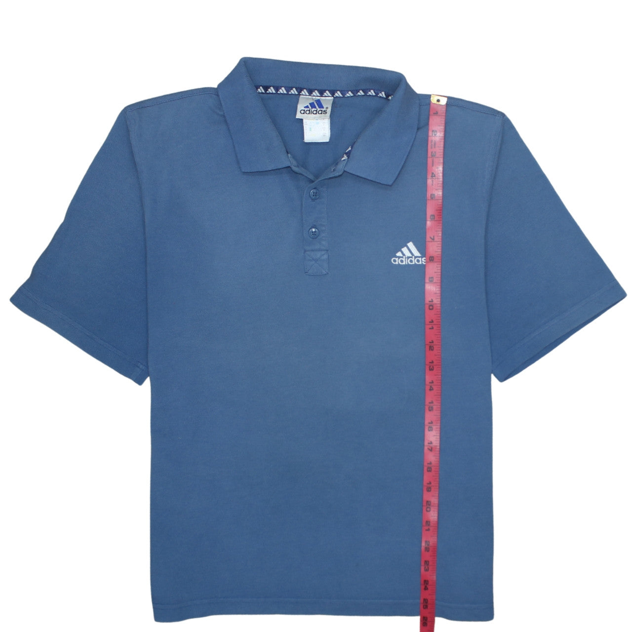 Mens UK Size M adidas Cotton Blend Polo Shirt