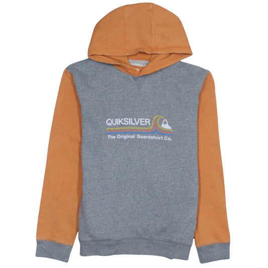 Boys UK Size 18-19 Years Quiksilver Multicoloured Pullover Hoodie