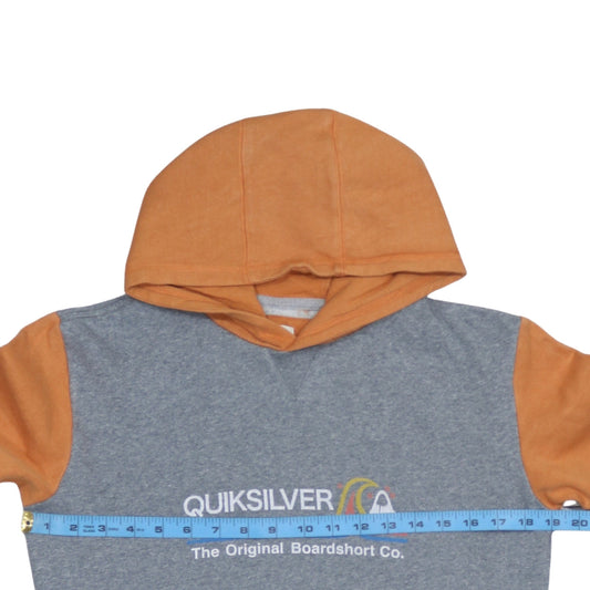 Boys UK Size 18-19 Years Quiksilver Multicoloured Pullover Hoodie