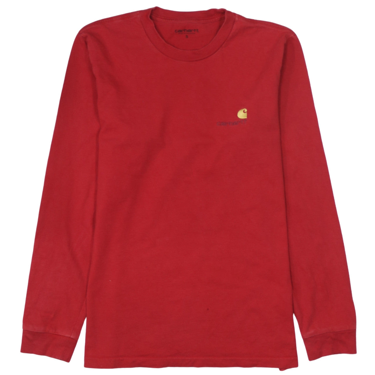 Mens UK Size S Carhartt Red  T-Shirt