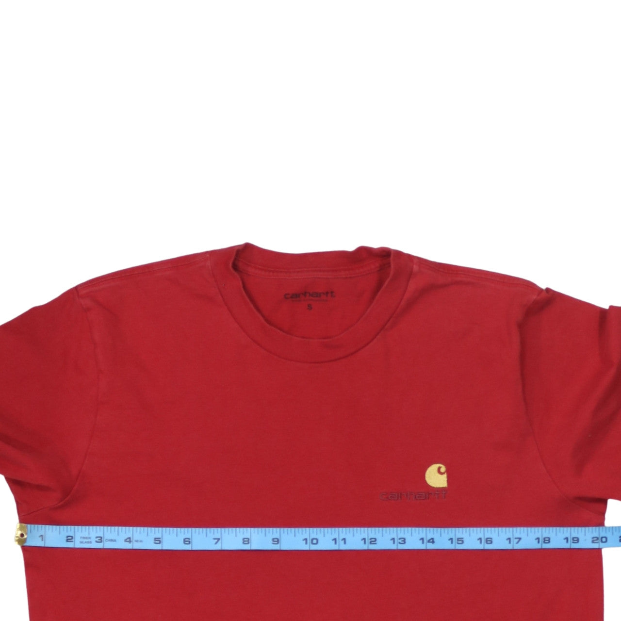 Mens UK Size S Carhartt Red  T-Shirt
