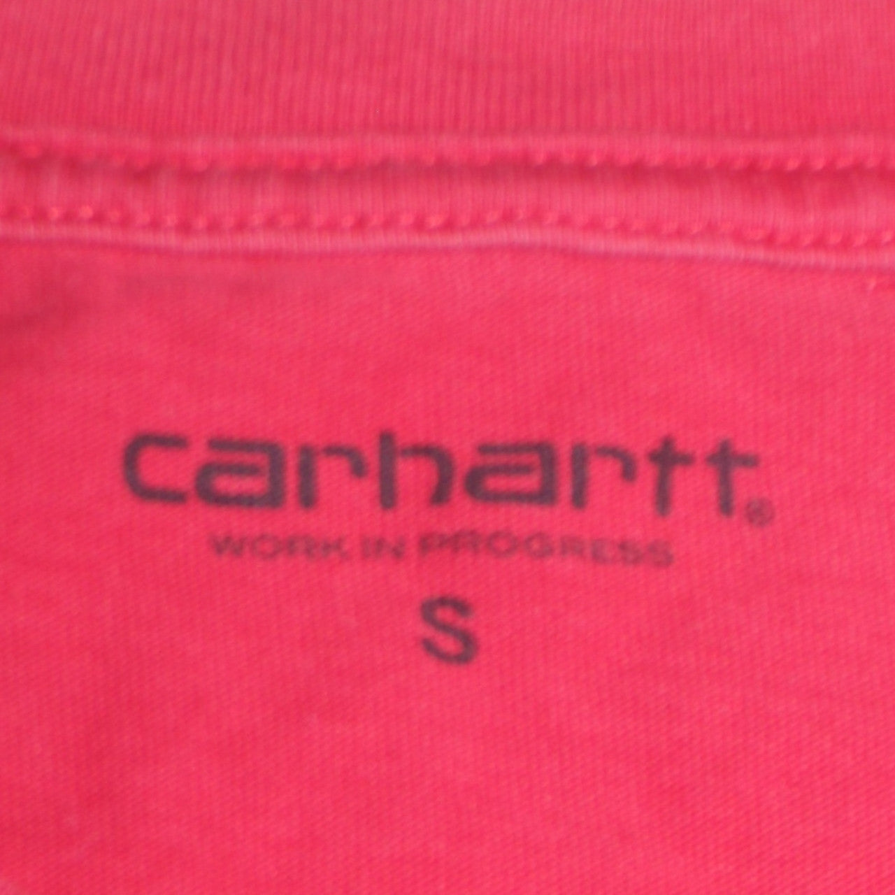 Mens UK Size S Carhartt Red  T-Shirt