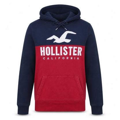 Mens UK Size S Hollister Multicoloured Pullover Hoodie