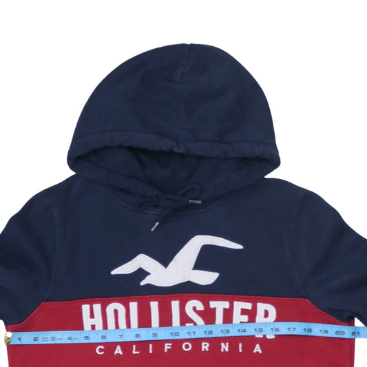 Mens UK Size S Hollister Multicoloured Pullover Hoodie