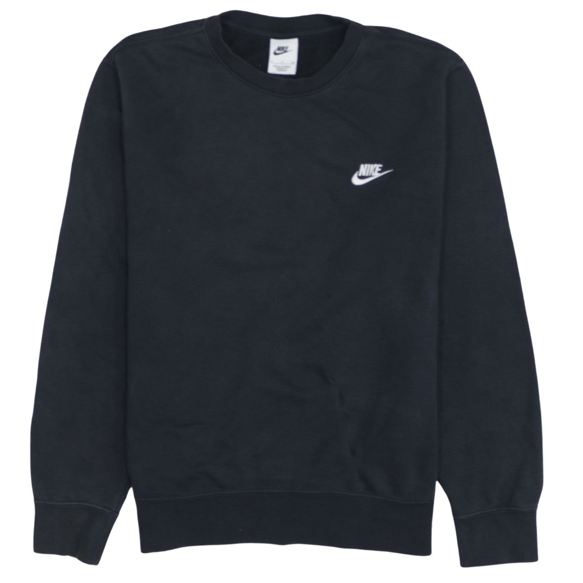 Mens UK Size S Nike Black Pullover Sweatshirt