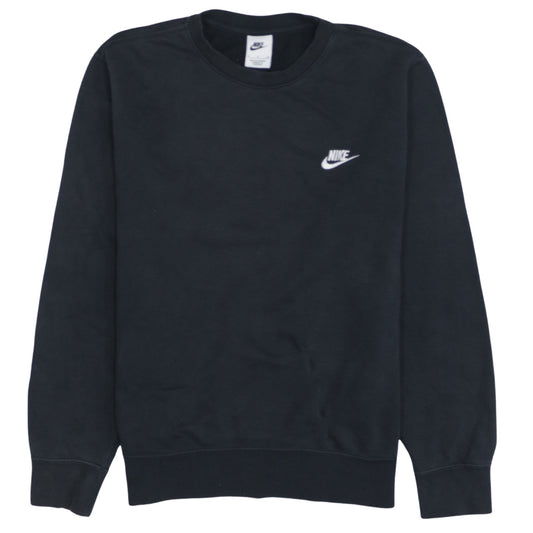 Mens UK Size S Nike Black Pullover Sweatshirt