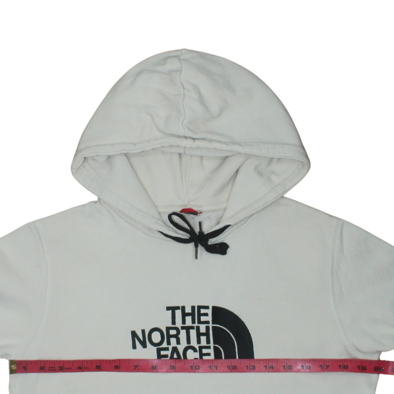 Womens UK Size L The North Face White Pullover Hoodie