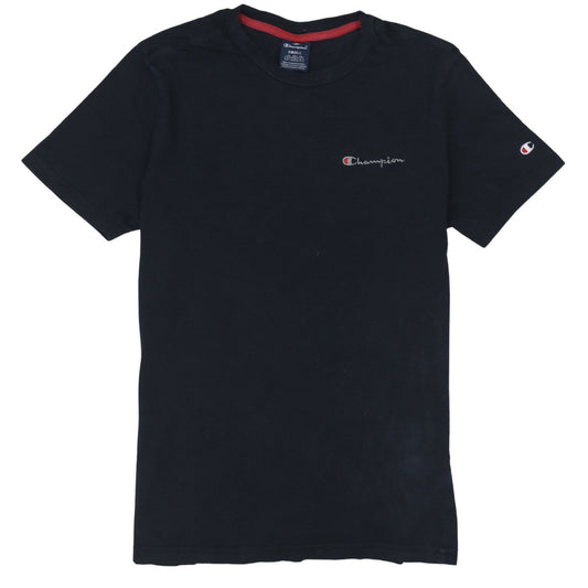 Mens UK Size S Champion Black  T-Shirt