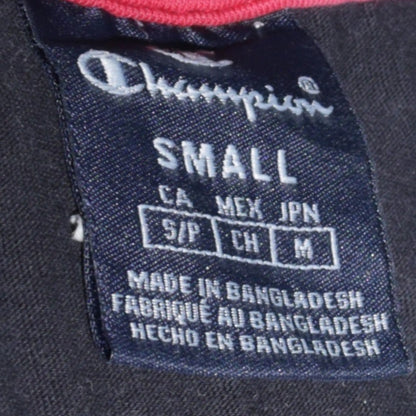 Mens UK Size S Champion Black  T-Shirt