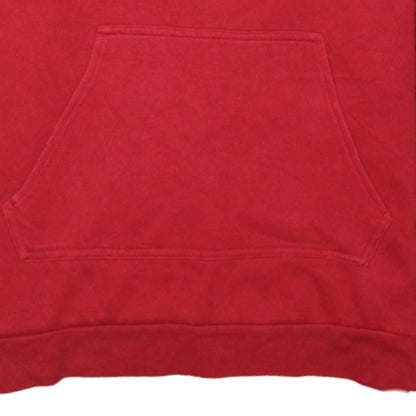 Mens UK Size S adidas Red Pullover Hoodie