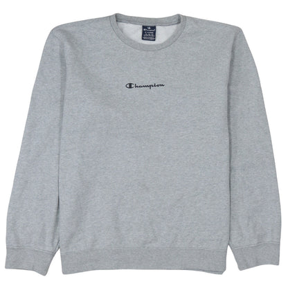 Mens UK Size XL Champion Grey Pullover Sweatshirt