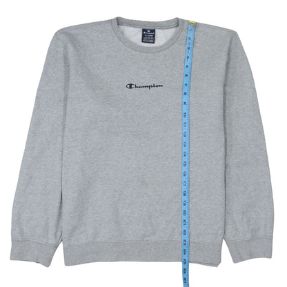 Mens UK Size XL Champion Grey Pullover Sweatshirt