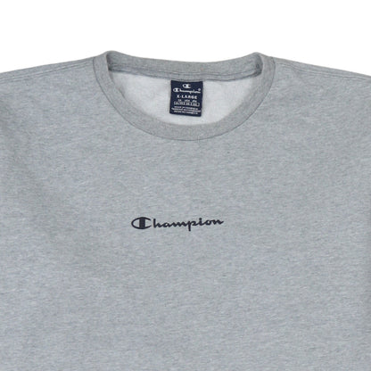 Mens UK Size XL Champion Grey Pullover Sweatshirt
