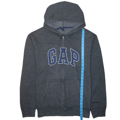 Mens UK Size XL Gap Grey Full Zip Hoodie