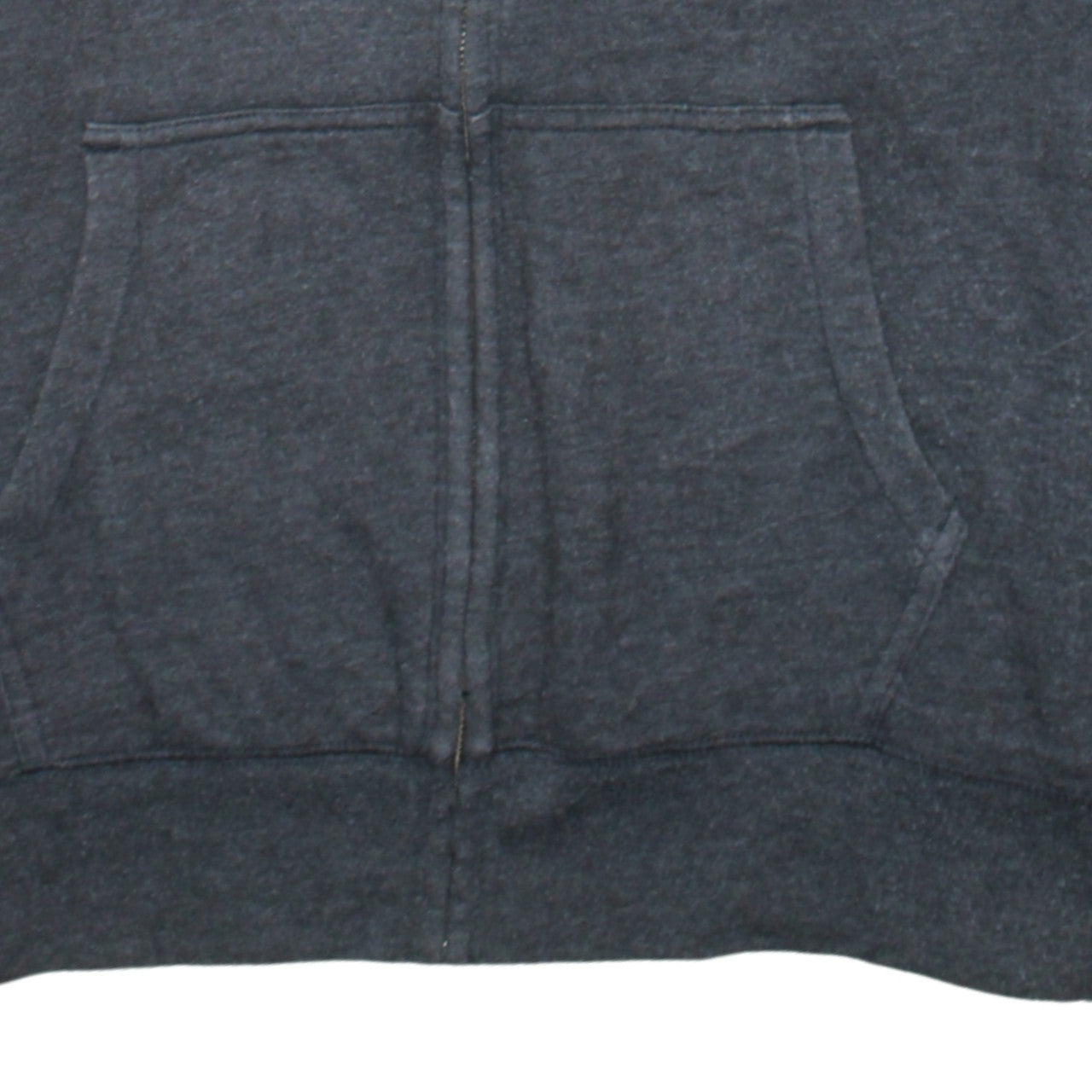 Mens UK Size XL Gap Grey Full Zip Hoodie