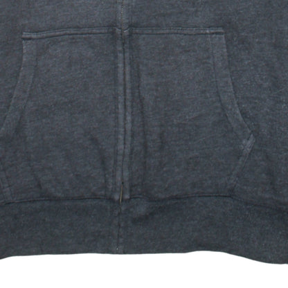 Mens UK Size XL Gap Grey Full Zip Hoodie