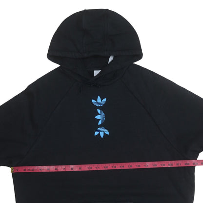 Womens UK Size S adidas Black Pullover Hoodie