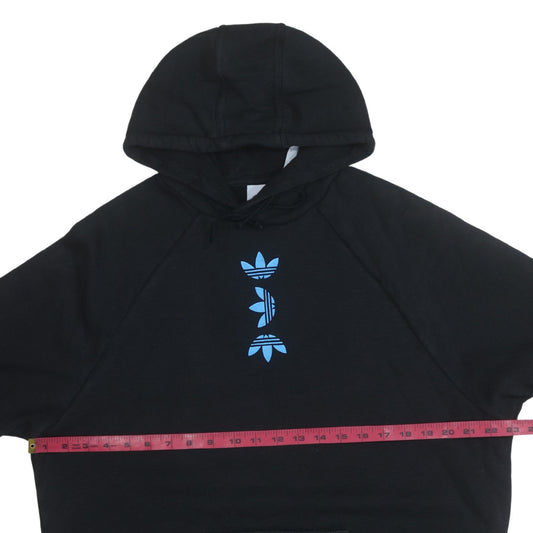 Womens UK Size S adidas Black Pullover Hoodie