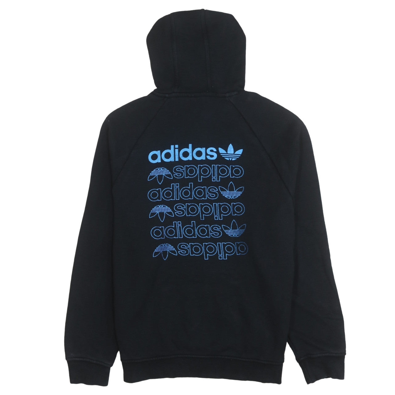 Womens UK Size S adidas Black Pullover Hoodie