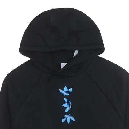 Womens UK Size S adidas Black Pullover Hoodie
