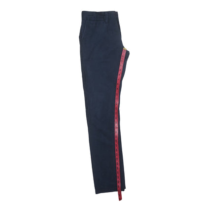 Mens UK Size 28 Quiksilver Regular Fit Chino Blue Trousers