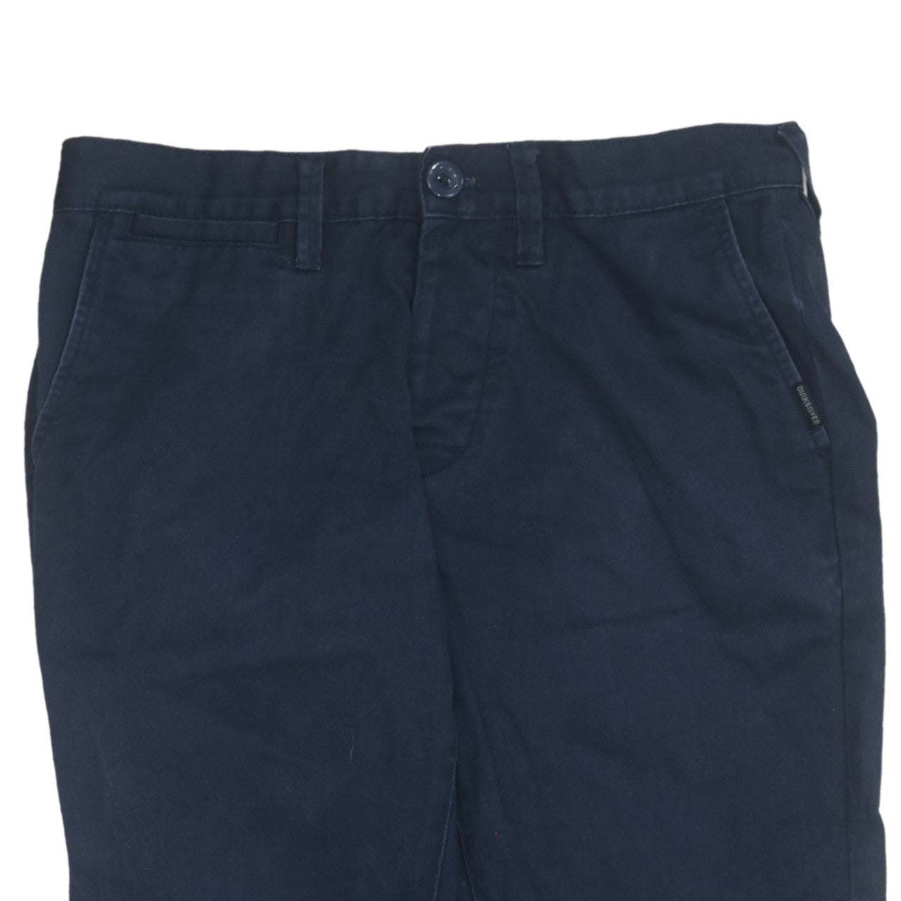 Mens UK Size 28 Quiksilver Regular Fit Chino Blue Trousers
