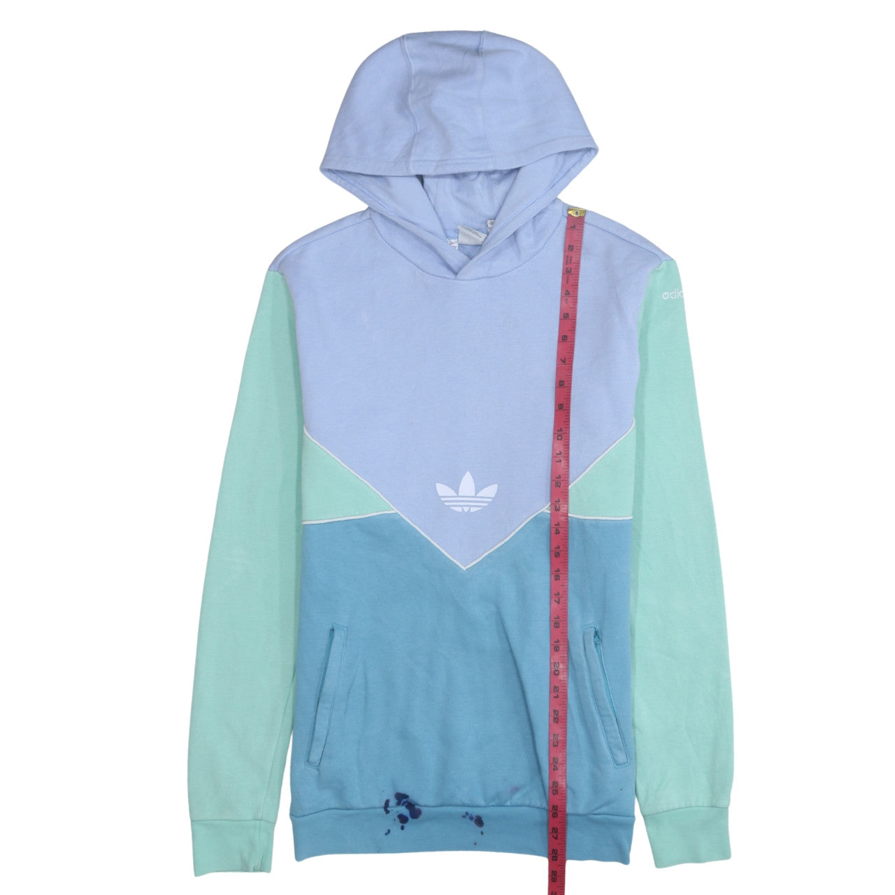 Girls UK Size 15-16 Years adidas Blue Pullover Hoodie