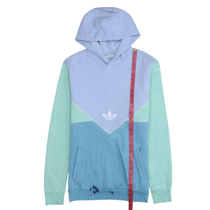 Girls UK Size 15-16 Years adidas Blue Pullover Hoodie