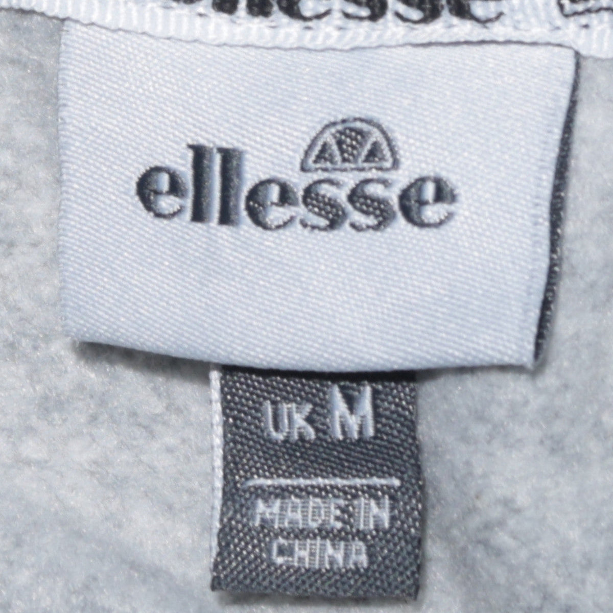 Mens UK Size M ellesse Grey Pullover Sweatshirt