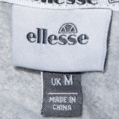 Mens UK Size M ellesse Grey Pullover Sweatshirt