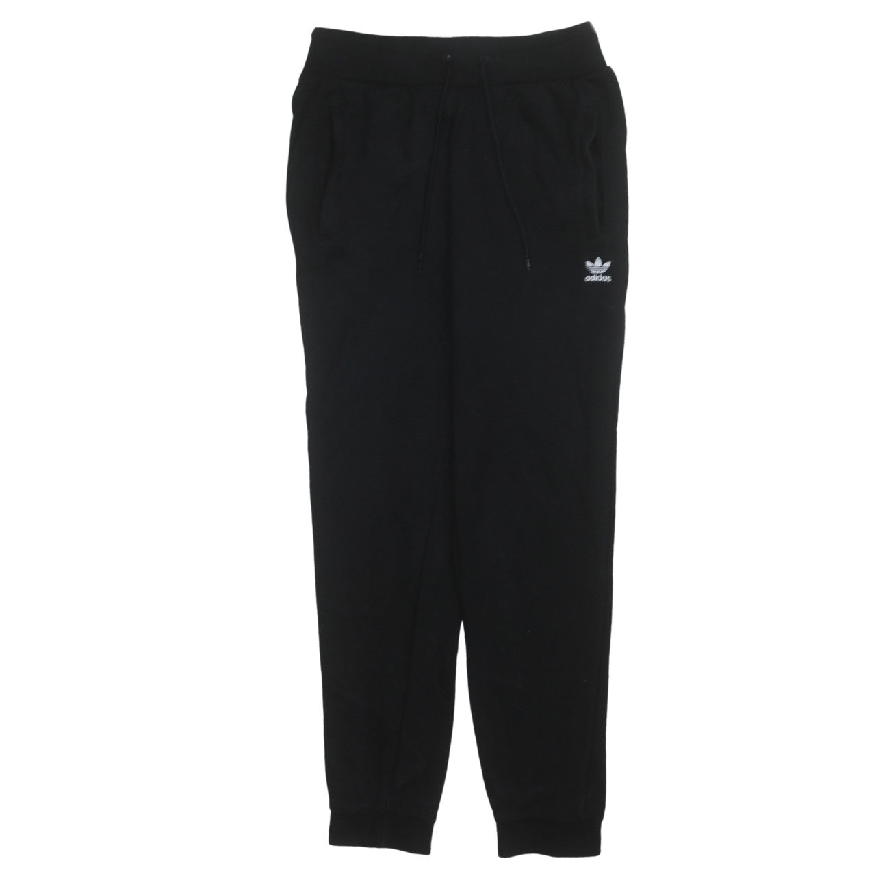 Womens UK Size 12 adidas Regular Fit Jogger Black Trousers