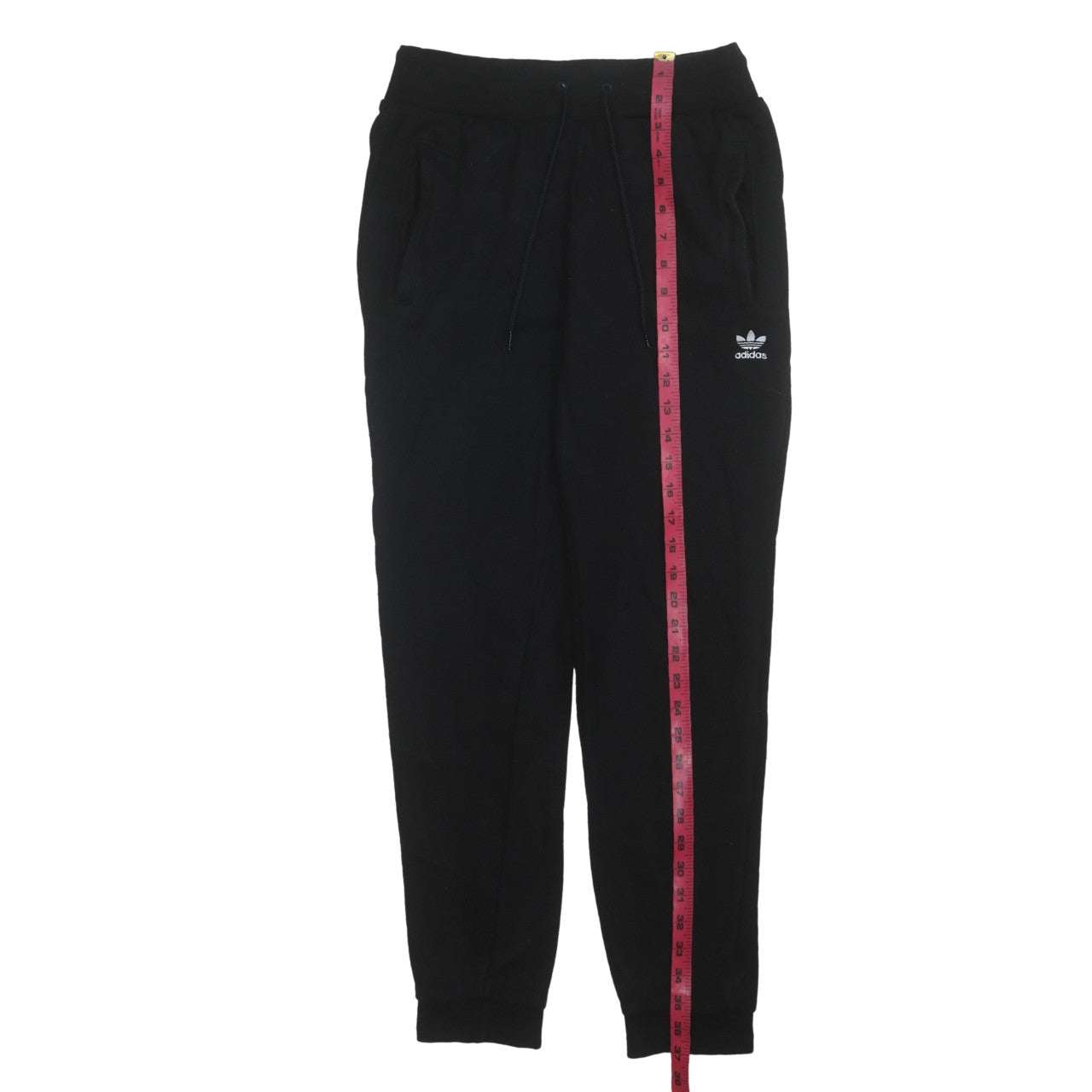 Womens UK Size 12 adidas Regular Fit Jogger Black Trousers