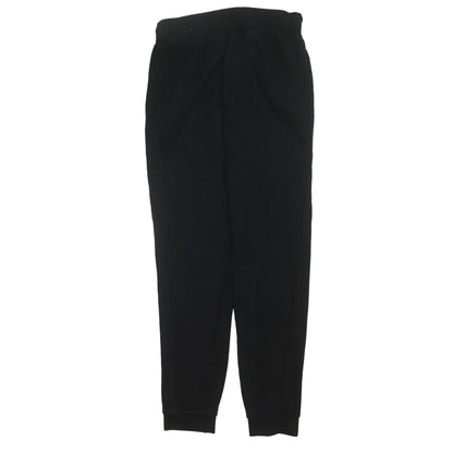Womens UK Size 12 adidas Regular Fit Jogger Black Trousers