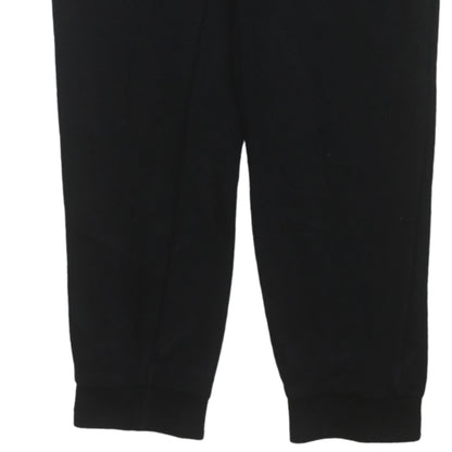 Womens UK Size 12 adidas Regular Fit Jogger Black Trousers