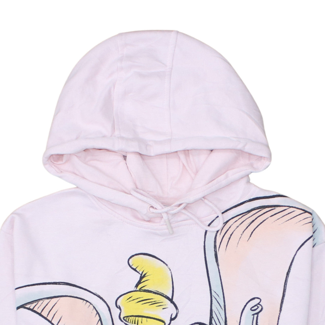Womens UK Size 10/12 Disney Pink Pullover Hoodie